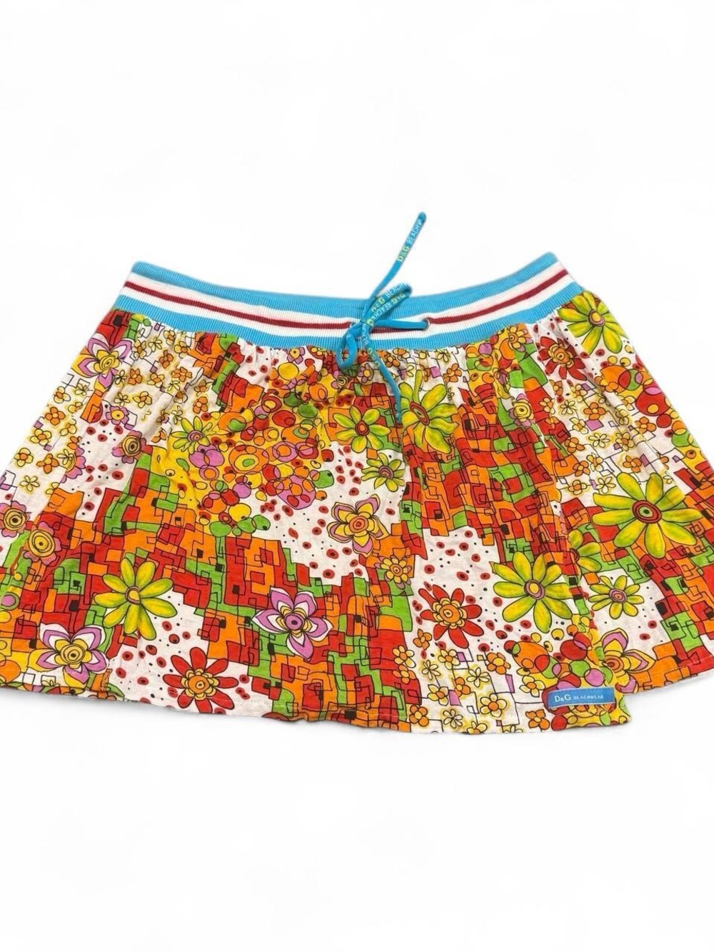 Colorful Floral Print Women’s Skirt - Multi